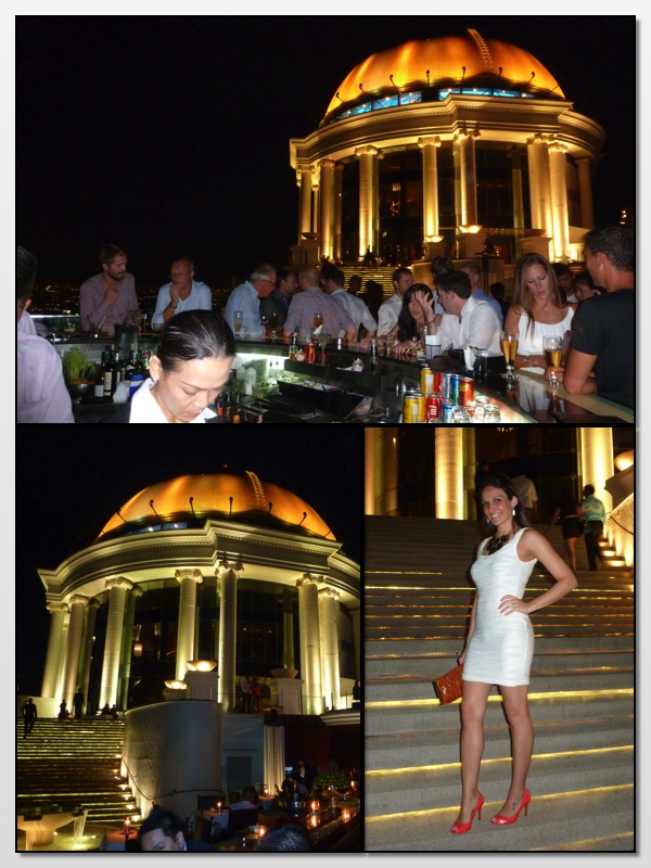 Sky Bar. Onde foi gravado o filme "Se beber não case 2". Super chique, e eu era a única de salto alto. Todas as meninas de rasteirinha. Sky Bar. Where was filmed "Hangover 2". Very posh, but I was the only one in High heels. All the girls was in flat.