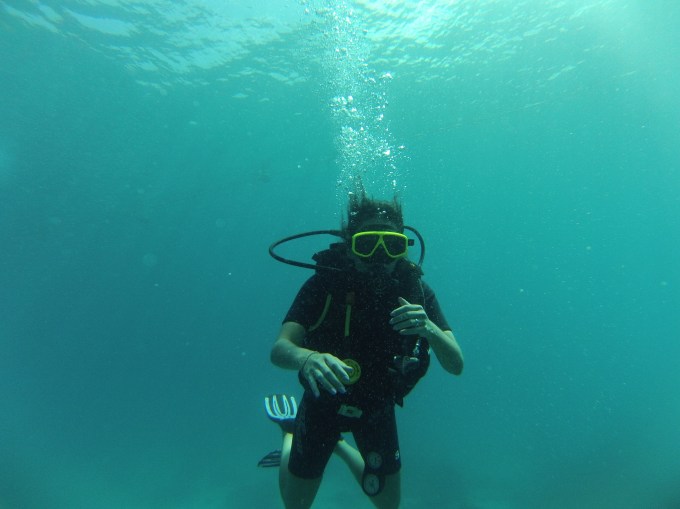 Hora de mergulhar com cilindro. PAIXÃO!!! Scuba diving time. PASSION!!!