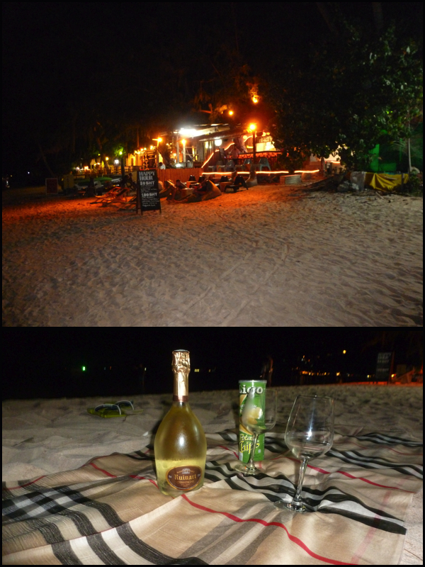 Barzinho na praia e o nosso pic nic. Bar on the beach and our pic nic.