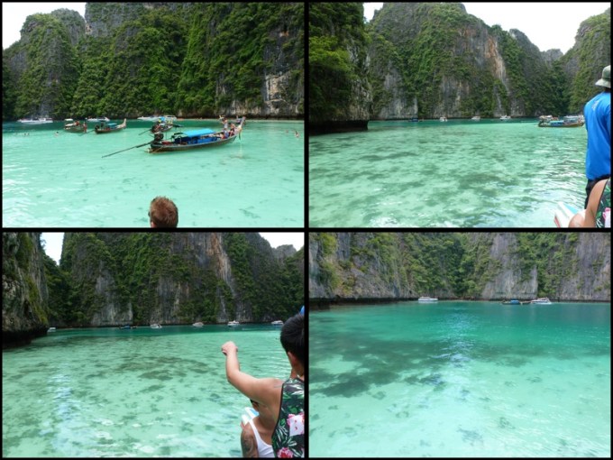 Pileh Cove. Eles chamam de Lagoa Azul. Muito lindo!! Pileh Cove. They call it The Blue Lagoon. Amazing!!