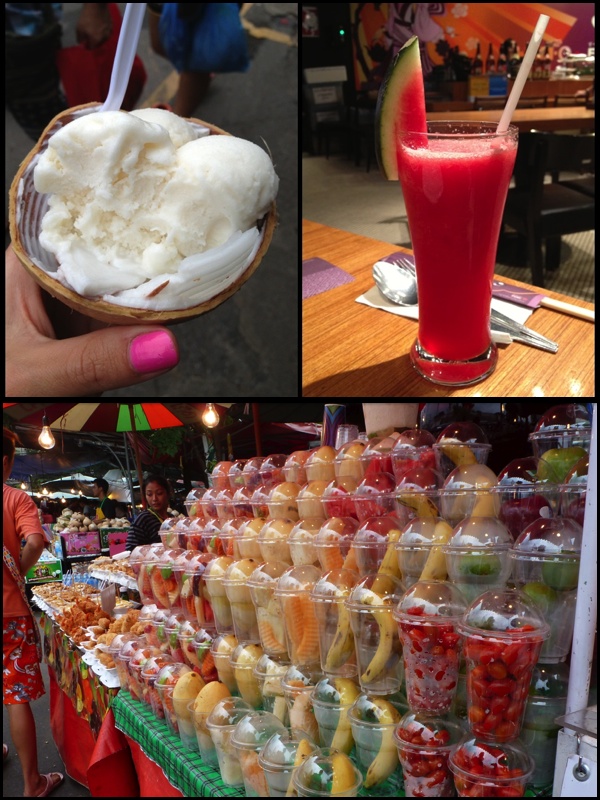 A maneira como as frutas são valorizadas. Delícia. Amazing how the fruits are appreciated. Yummy 