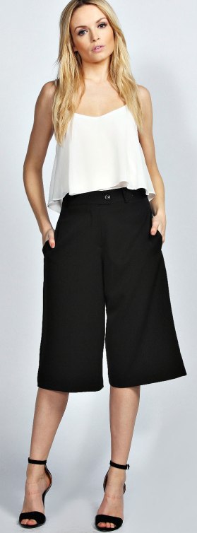 Culotte Midi Skirt 1