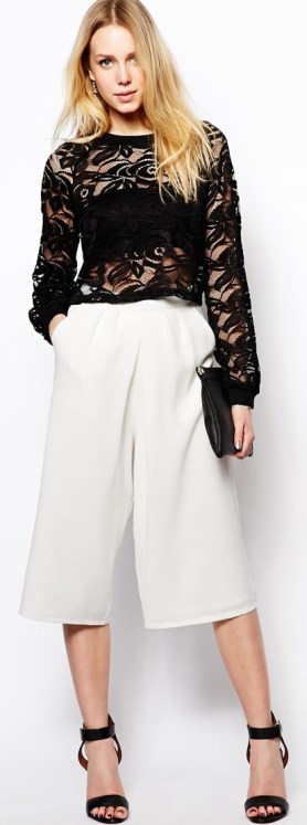 Culotte Midi Skirt 11
