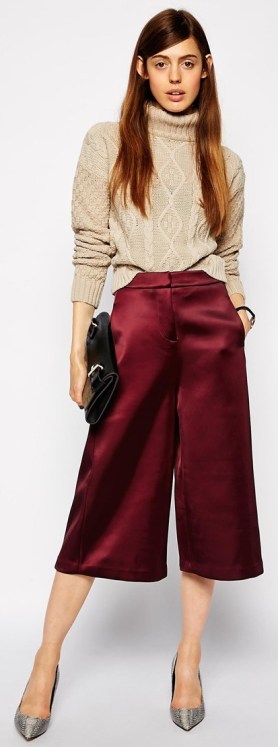 Culotte Midi Skirt 3