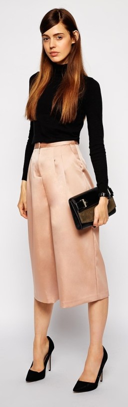 Culotte Midi Skirt 4