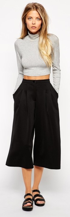 Culotte Midi Skirt 6